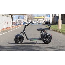 Elektrická koloběžka EcoWheel GR7 12Ah; ČERNÁ