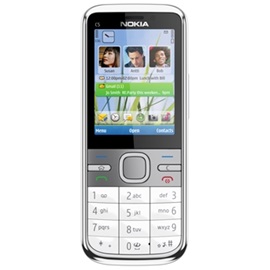 Nokia C5; STŘÍBRNÁ