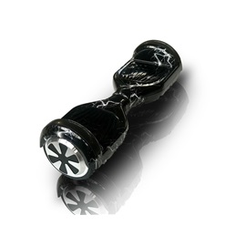 Hoverboard EcoWheel 6,5 standard - černá s blesky