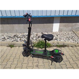 2WD Elektrická koloběžka EcoWheel ER28S 2x1000W - černá